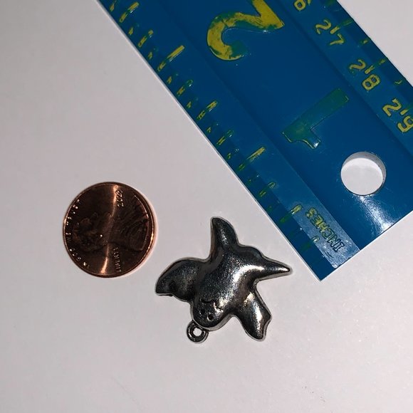 Pewter Halloween Ghost Charm - Picture 14 of 16